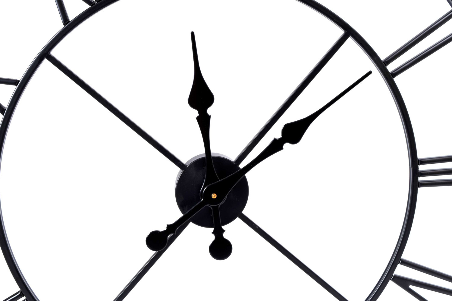 Zegar ścienny ITALY 80 cm czarny