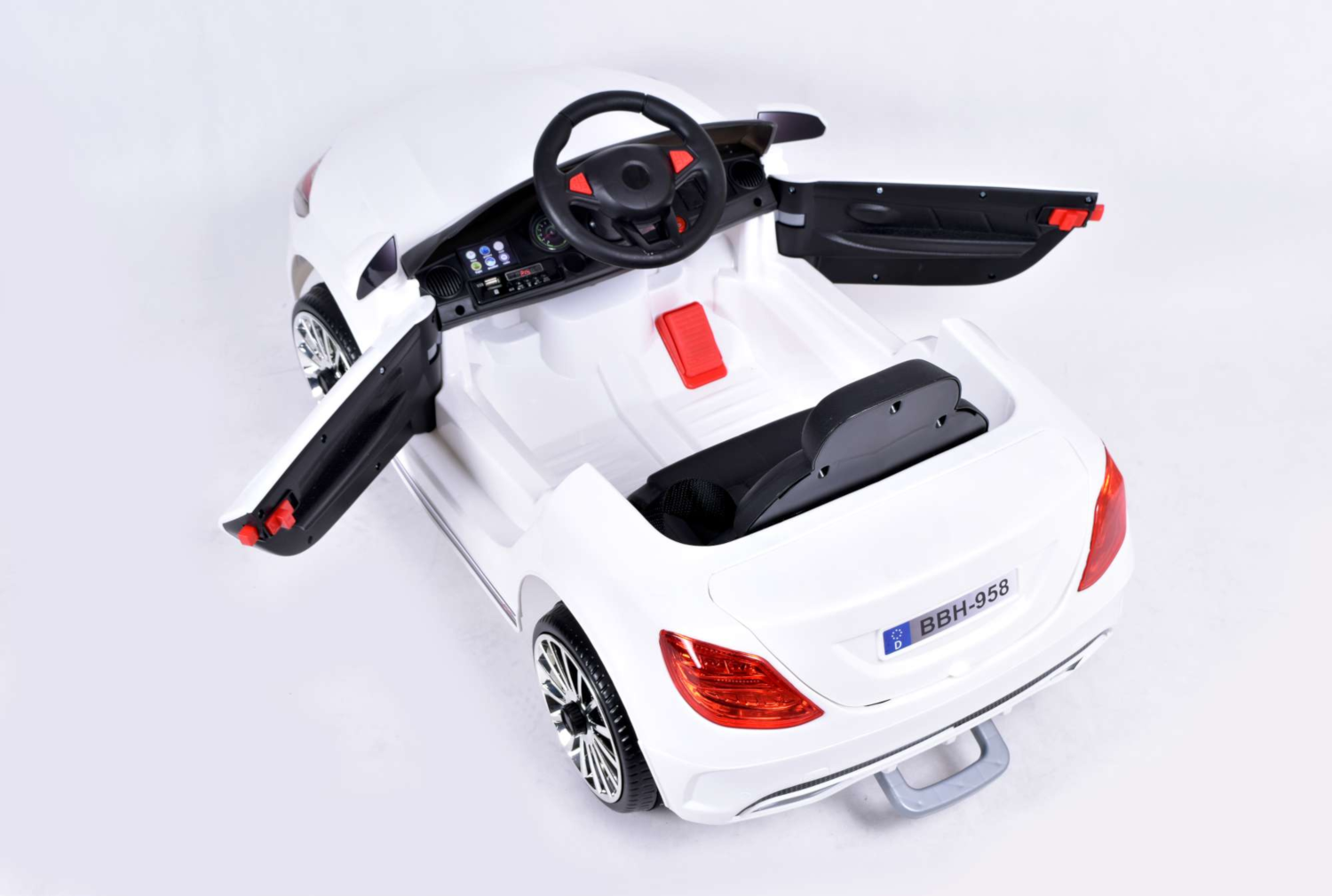 Samochód elektryczny dla dzieci MER95 biały