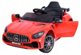 Samochód elektryczny dla dzieci MERCEDES AMG GTR czerwony