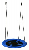  Huśtawka ogrodowa bocianie gniazdo ROMEK niebieska 60 cm